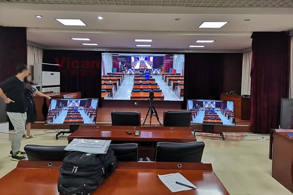 會議室顯示大屏解決方案_拼接屏在會議室場合的應(yīng)用優(yōu)勢